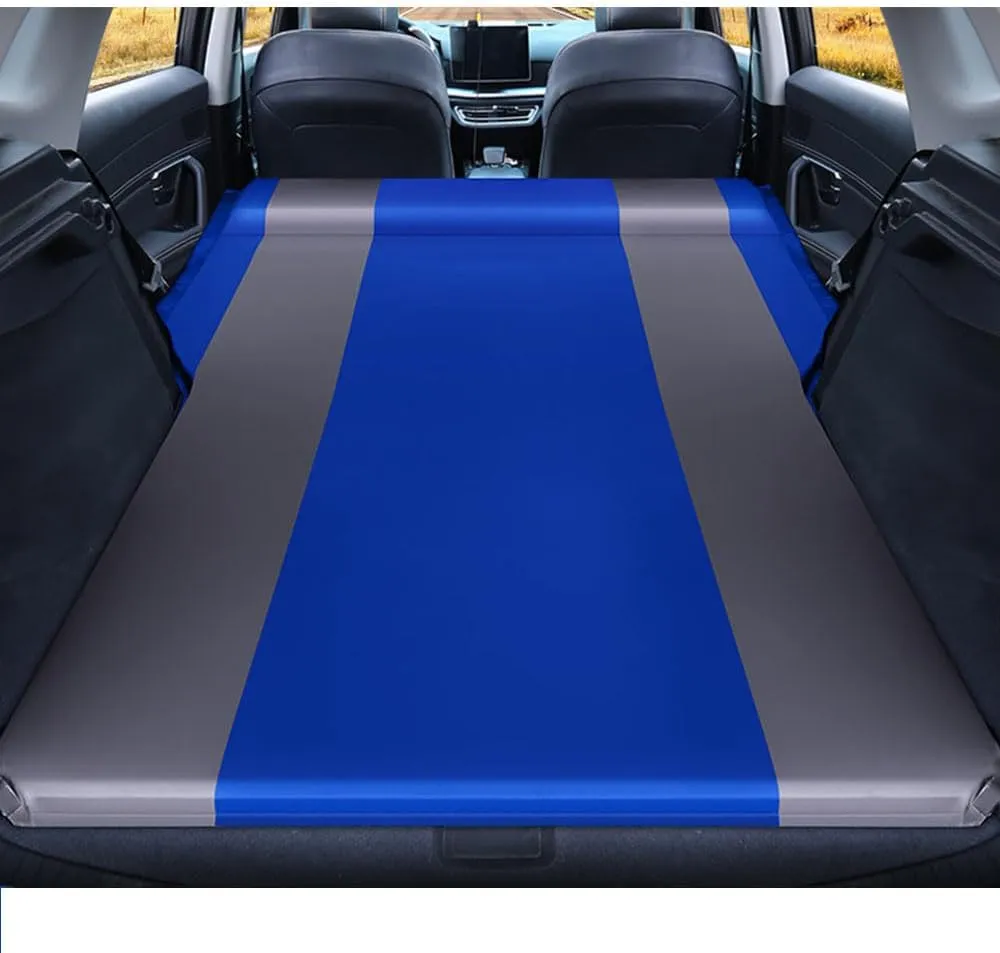 Car Inflatable Mattres for Toyota FJ Cruiser 2007-2023 Thickened Inflatable Back Seat Bed Outdoor Camping Sleeping Pad Portable Travel Mattress,Blue