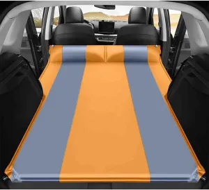 Car Inflatable Mattress for Acura RDX 2019 2020 2021 2022 2023 2024 Self Inflating Sleeping Pad Thickened Air Bed Cushion Camping Travel Mattress Multifunctional,Orange