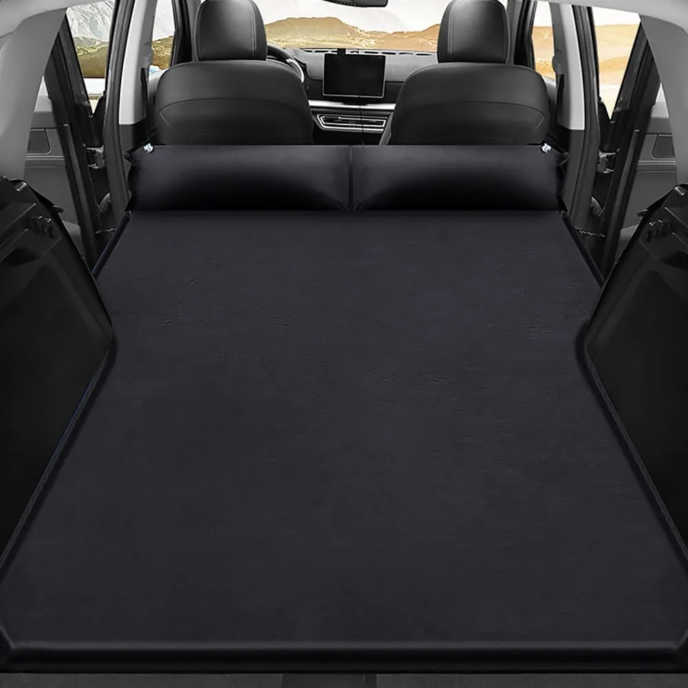 Car Inflatable Mattress for Equinox/GMC Terrain 2018 2019 2020 2021 2022 2023 2024 Portable Air Sleeping Bed with Pillow Camping Travel Cot Inflatable Trunk Sleeping Pad,Black