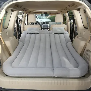 Car Inflatable Mattress for Honda HRV 2015 2016 2017 2018 2019 2020 2021 2022 Portable Car Air Bed Rear Trunk Camping Bed Back Seat Air Mattress Folding Air Bed Cushion,Grey