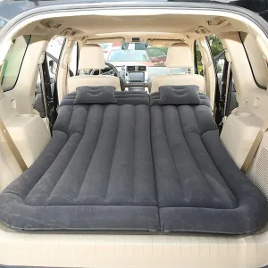 Car Inflatable Mattress, for Nissan Rogue 2021-2024, Rear Trunk Air Cushion, Camping Travel Folding Self-Inflating Sleeping Pad, Back Seat Air Mattress for Comfortable Rest