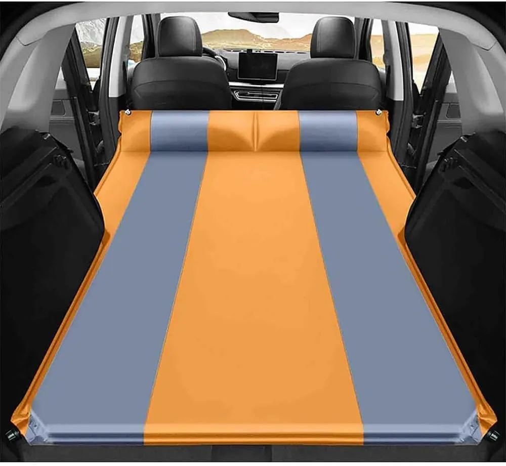 Car Inflatable Mattress for Porsche Macan 2014-2024,Folding Air Bed Cushion Outdoor Camping Travel Portable Sleeping Pad Car Accessories,C