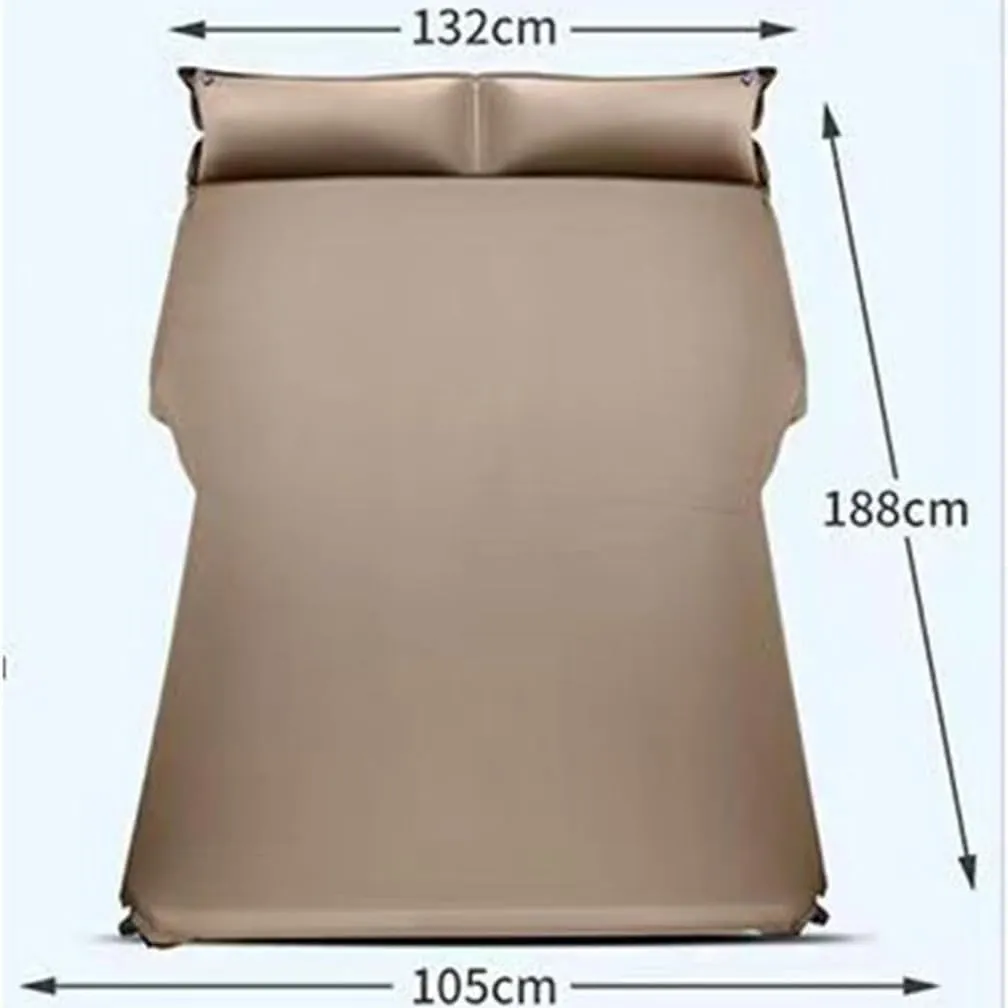 Car Inflatable Mattress, for Subaru Forester 2014-2018 Outdoor Camping Travel Portable Sleeping Pad AdjustableWear Resistant, Auto Accessories,F-Green