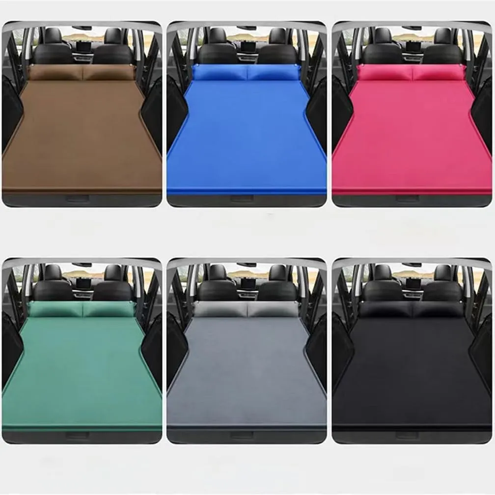 Car Inflatable Mattress, for Subaru Forester 2014-2018 Outdoor Camping Travel Portable Sleeping Pad AdjustableWear Resistant, Auto Accessories,F-Green