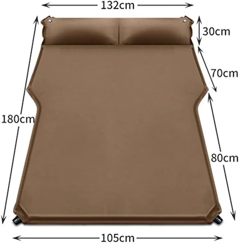 Car Inflatable Mattress for Suburban/GMC Yukon XL 2021 2022 2023 2024 Portable Air Sleeping Bed with Pillow Camping Travel Cot Inflatable Trunk Sleeping Pad,Grey1