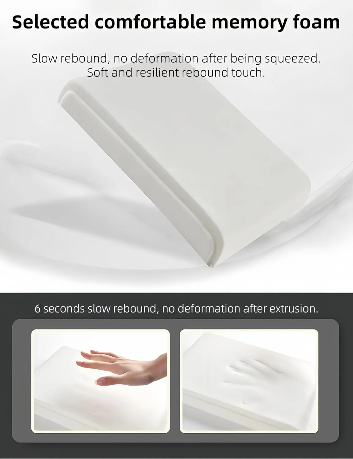Car Leather Waterproof Center Console Seat Arm Rest Cover Auto Memory Foam Cotton Height Armrest Box Pad, 6 Colors, 2 Sizes (Grey, 12.6"x6.3"x2")