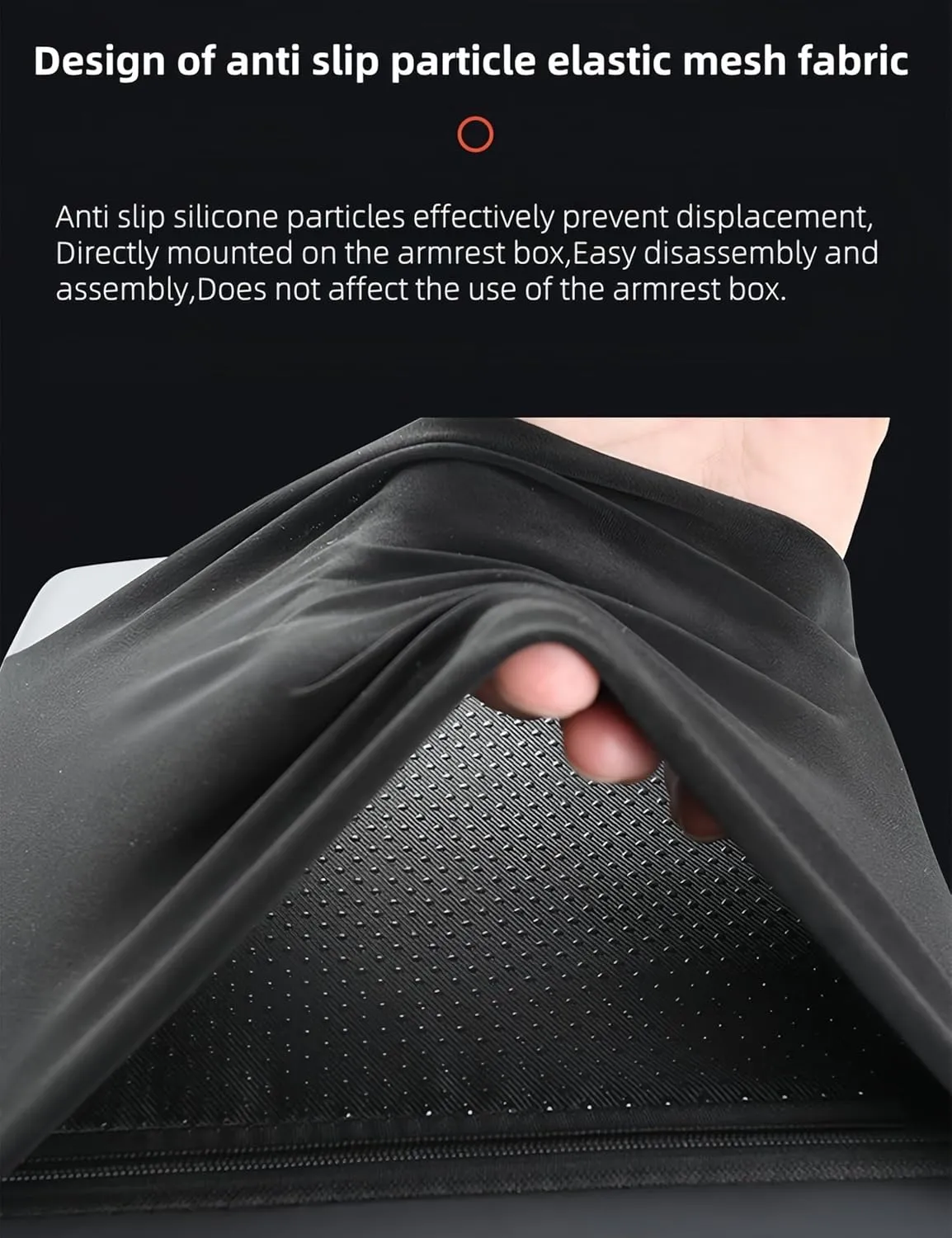 Car Leather Waterproof Center Console Seat Arm Rest Cover Auto Memory Foam Cotton Height Armrest Box Pad, 6 Colors, 2 Sizes (Grey, 12.6"x6.3"x2")