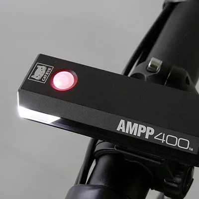 CatEye AMPP 400 Light Set - Rechargeable (front and back lights); Free Shipping Worldwide