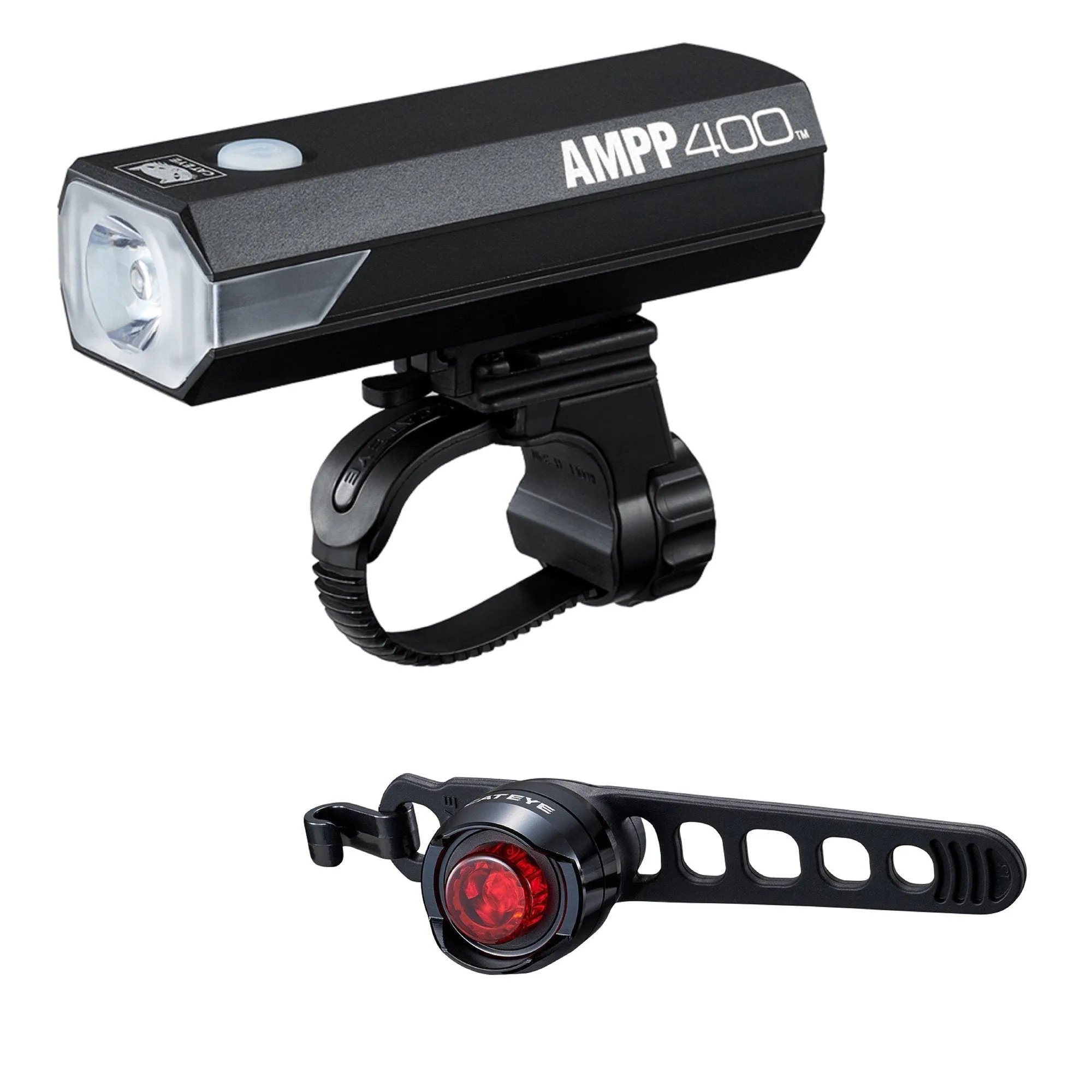 Cateye AMPP 400 / Orb Recharge Lightset