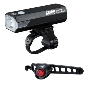 Cateye AMPP 400 / Orb Recharge Lightset