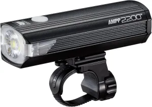 CATEYE AMPP USB Rechargeable Bike Light – High Visibility Super Bright OptiCube™ Headlight for Commuters, Road Cyclists & Mountain Bikers, Day & Night Riding Modes, IPX4 Waterproof, Tough & Durable