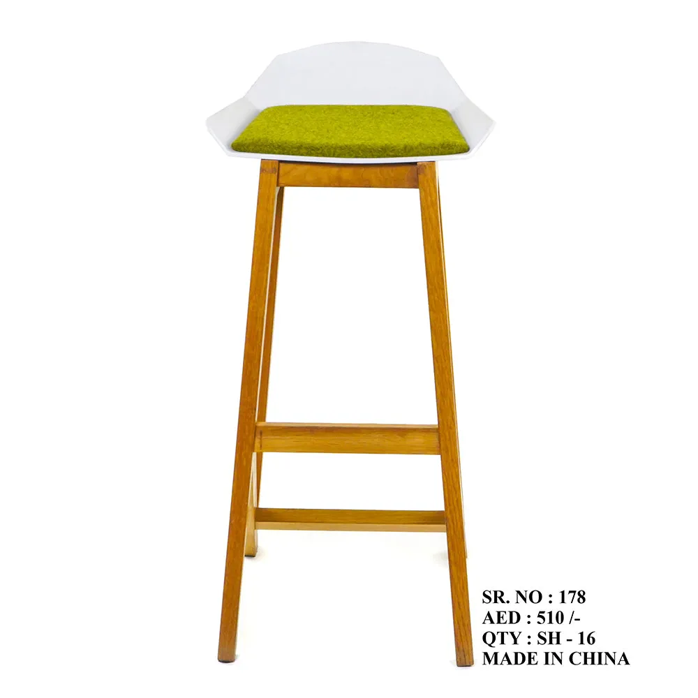 Chair Cafe Wooden With Fold Back