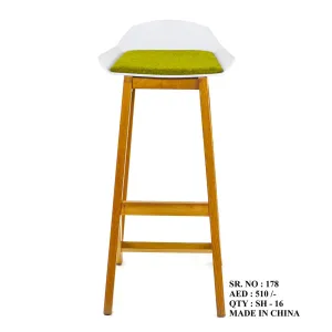 Chair Cafe Wooden With Fold Back
