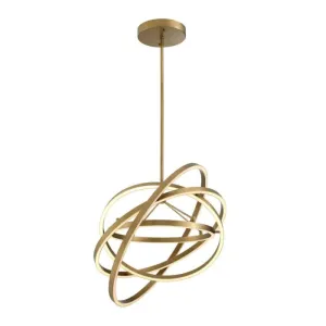 Chandelier Cassini - Antique Brass Finish