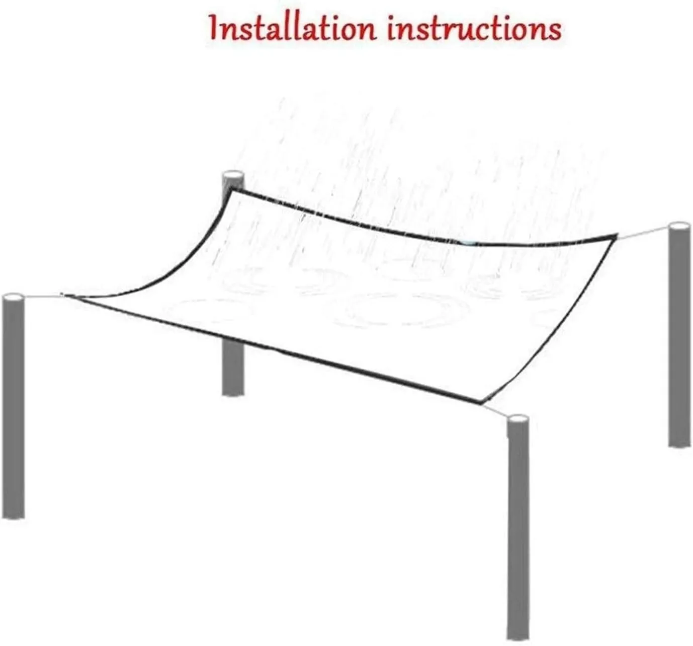 Clear Tarps, Waterproof Tarpaulin 100% UV & Weather Resistant Vinyl Coated PVC Ground Tarps Multiple Sizes Shelter Shed Perfect for Curtains (Color : 0.3mm, Size : 1.4x6m)
