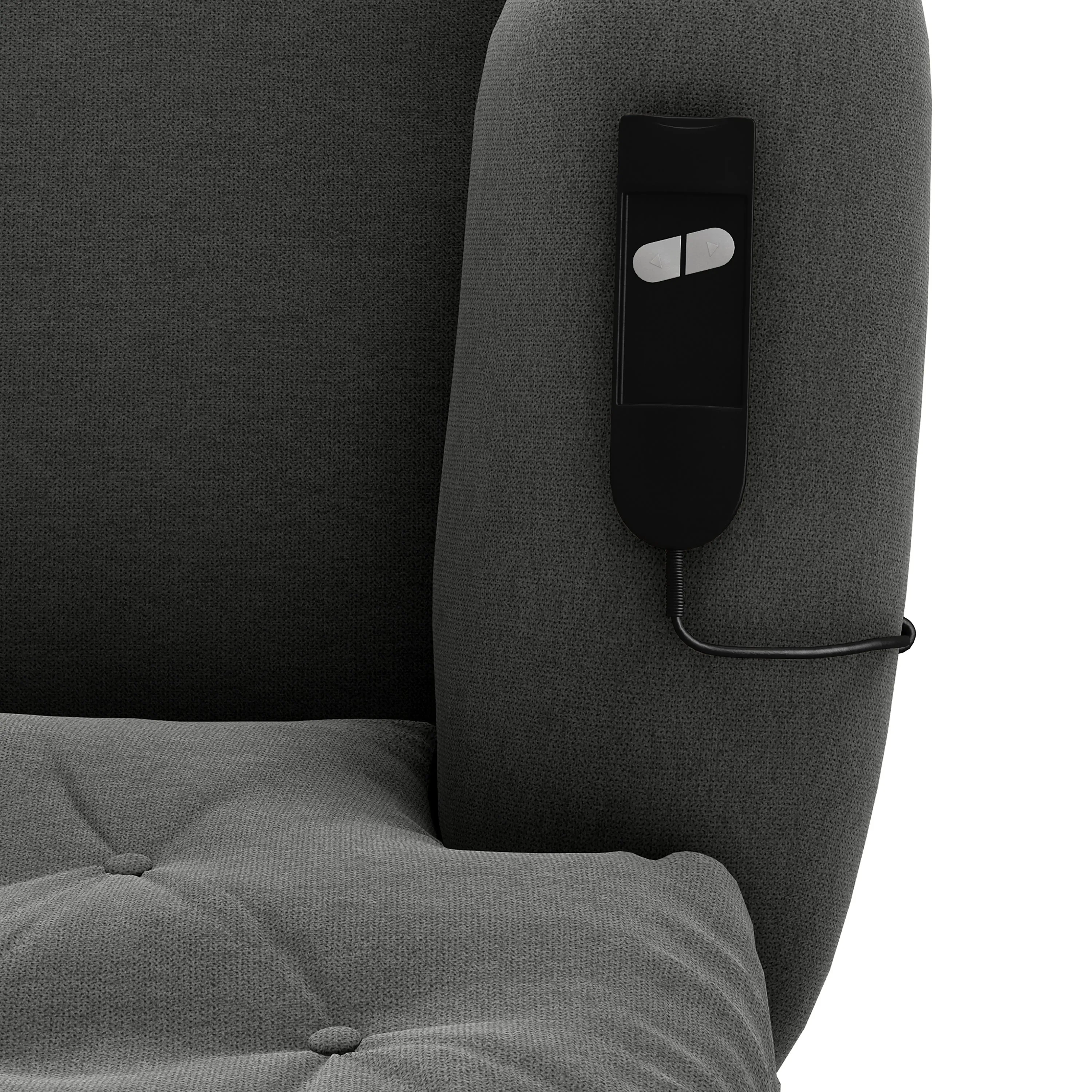 Cleavenger Power Recline and Lift Button-Tufted Chair