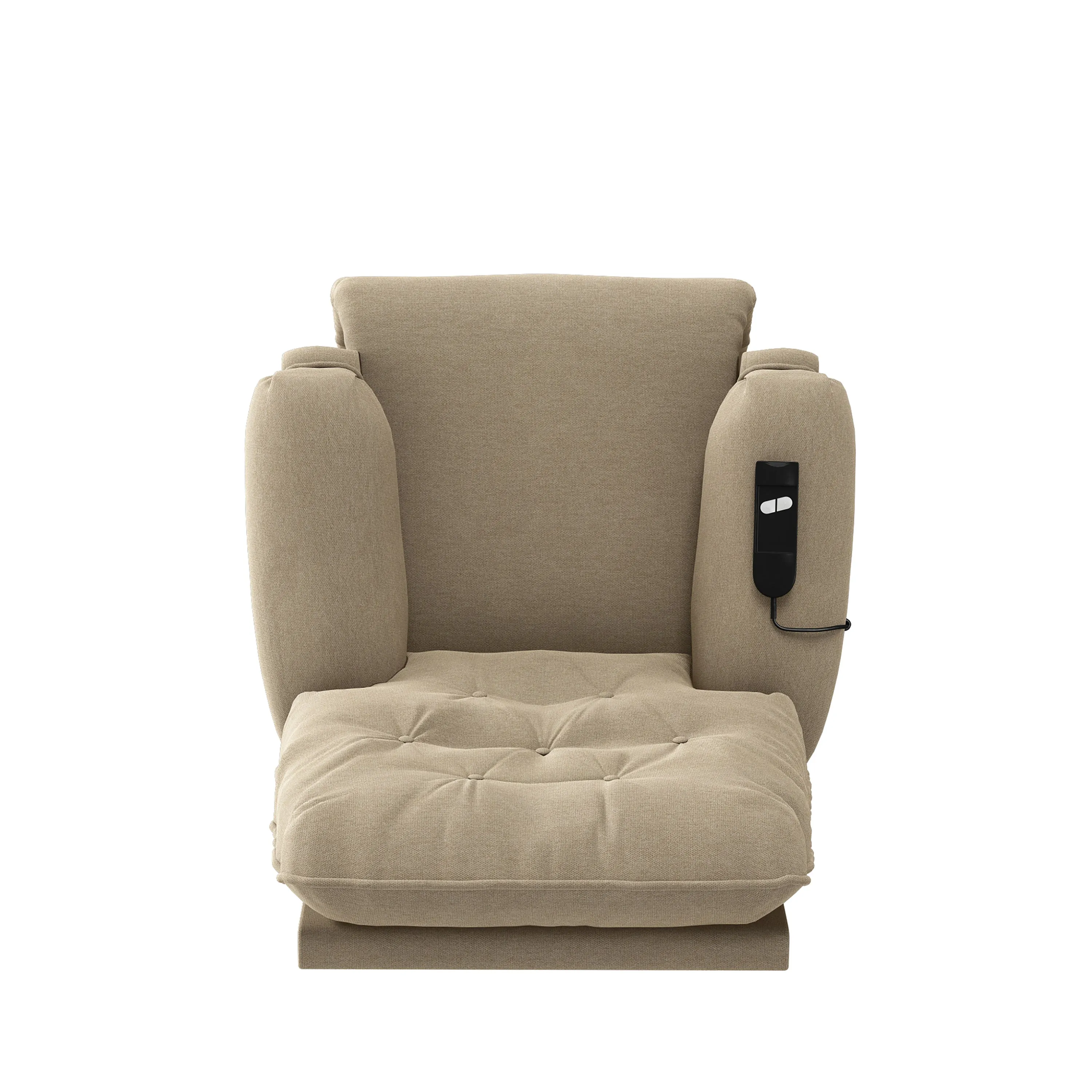 Cleavenger Power Recline and Lift Button-Tufted Chair