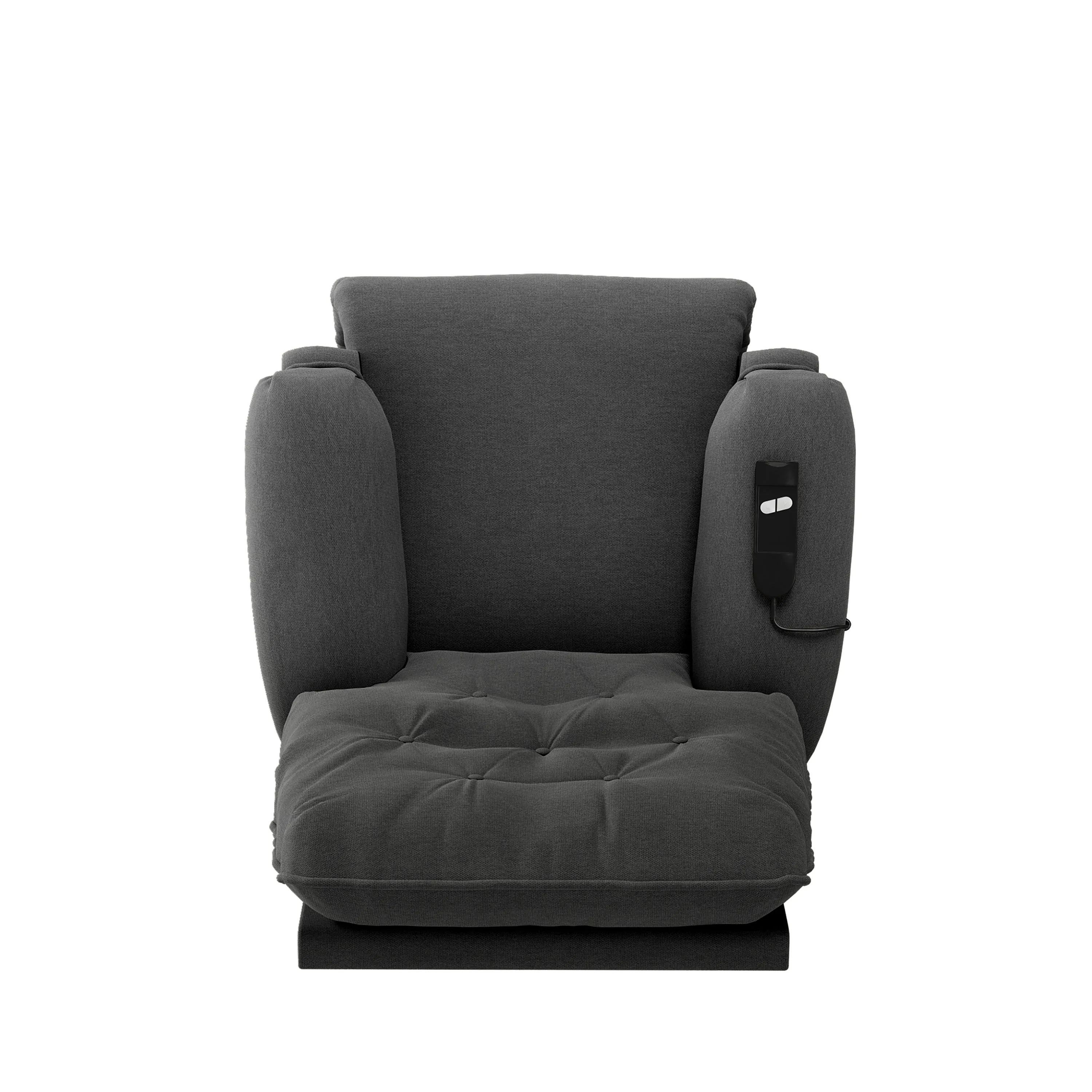 Cleavenger Power Recline and Lift Button-Tufted Chair