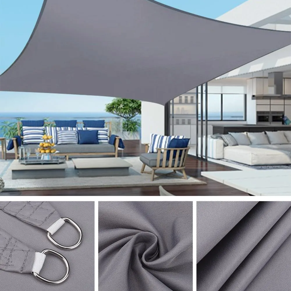 cloth garden 300D cover sunscreen canvas outdoor waterproof awning shade Oxford anti-UV awning Summer rain courtyard Dependable Supportive policies