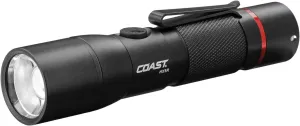 Coast HX5R 620 Lumen Rechargeable LED Flashlight with Slide Focus and CR123 Compatible, Batteries Included