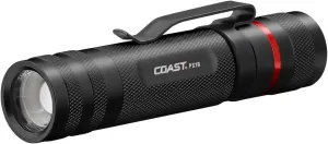 Coast PX1R 1000 Lumen Rechargeable Focusing LED Flashlight, Black