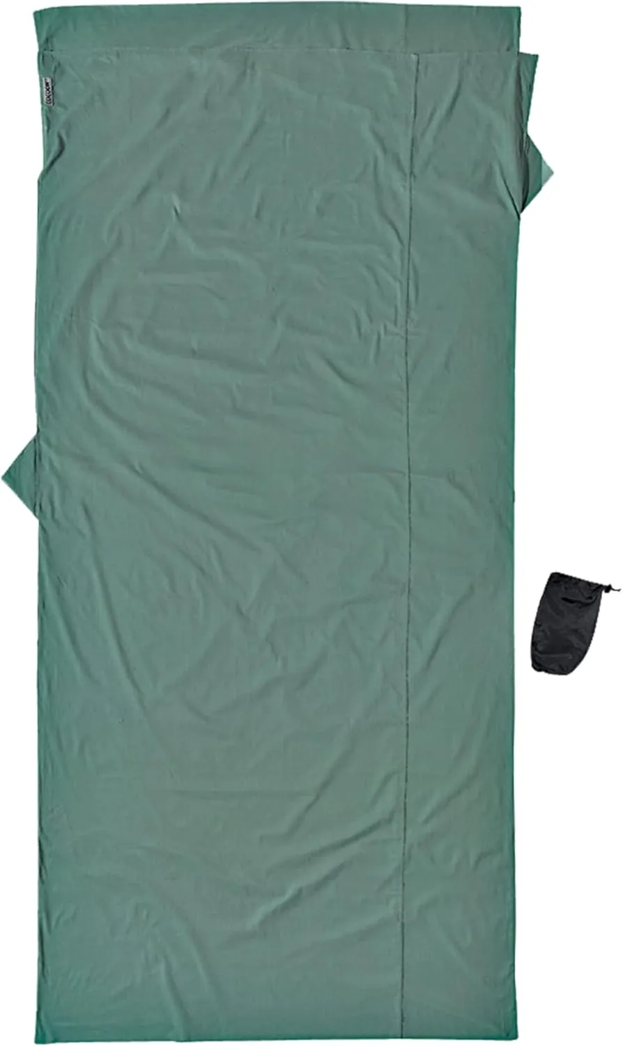 Cocoon Cotton TravelSheet (Cactus Blue, 94-Inch x 46-Inch)
