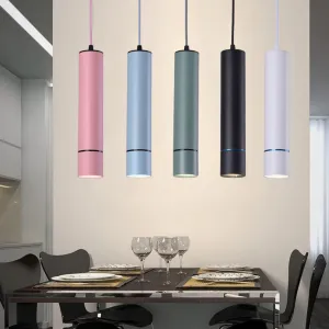 Colorful LED Pendant Lamp 15W Modern Indoor Hanging Lamp Luminaria