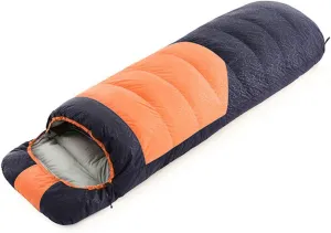 Comfy Sleeping Bag Ultra Light Warm Duck Sleeping Bag for Camping, Hiking, Outdoors Indoor & Outdoor Use