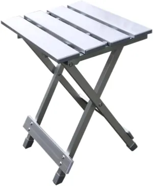 Compact Portable Folding Aluminum Alloy Chair for Outdoor Activities Lightweight Fishing Stool for Camping Travel and Picnics Easy to Use and Durable Design