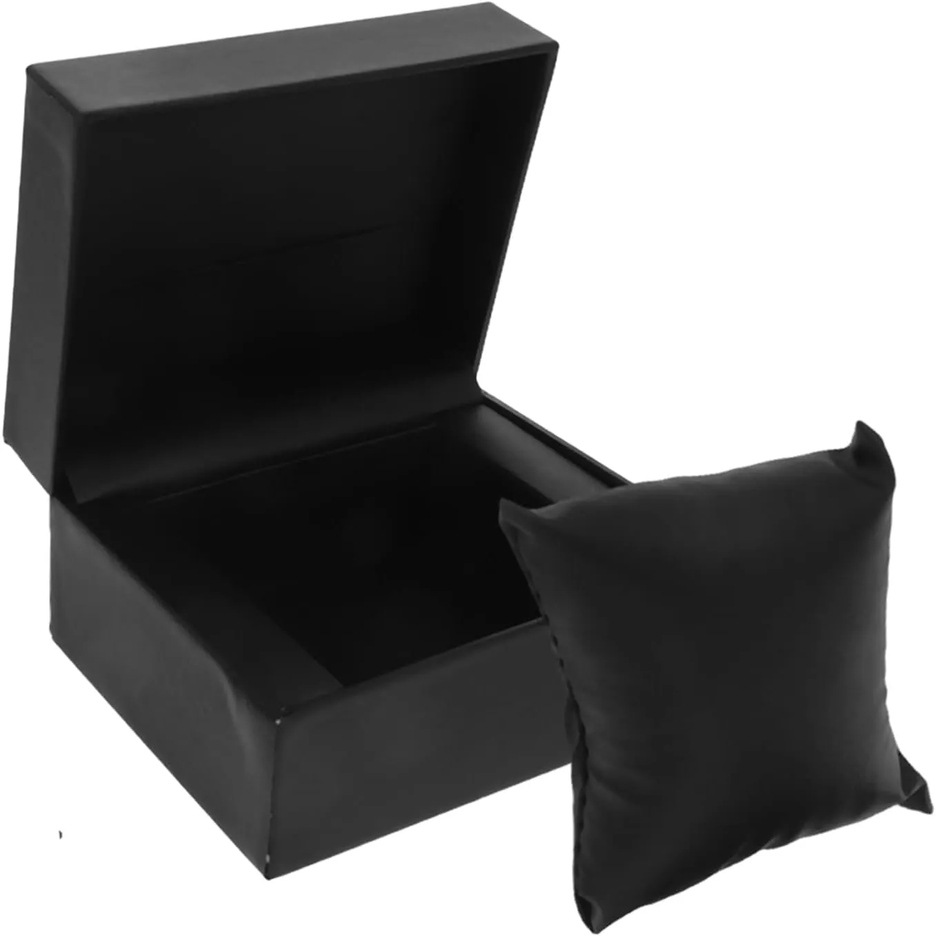 Compact Pu Single Watch Box for Men Travel-friendly Organizer Soft Lining Stylish Watch Storage Case Bracelets and Jewelry