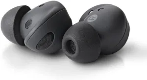 Comply Memory Foam Replacement Earbud Tips Designed for Samsung Galaxy Buds2 Pro | Ultimate Comfort, Secure Fit, Superior Noise Isolation | Anti Slip, Prevent From Falling Out, Black (S/M/L) (3 Pairs)
