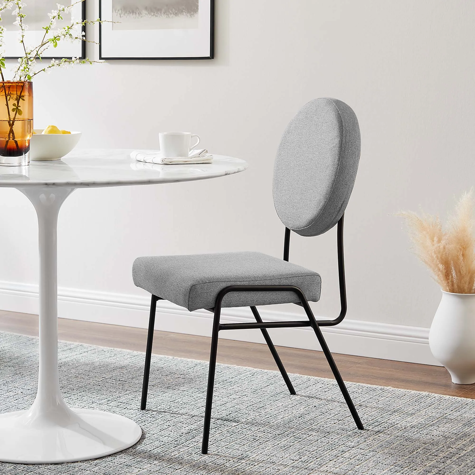 Craft Upholstered Fabric Dining Side Chairs by Modway