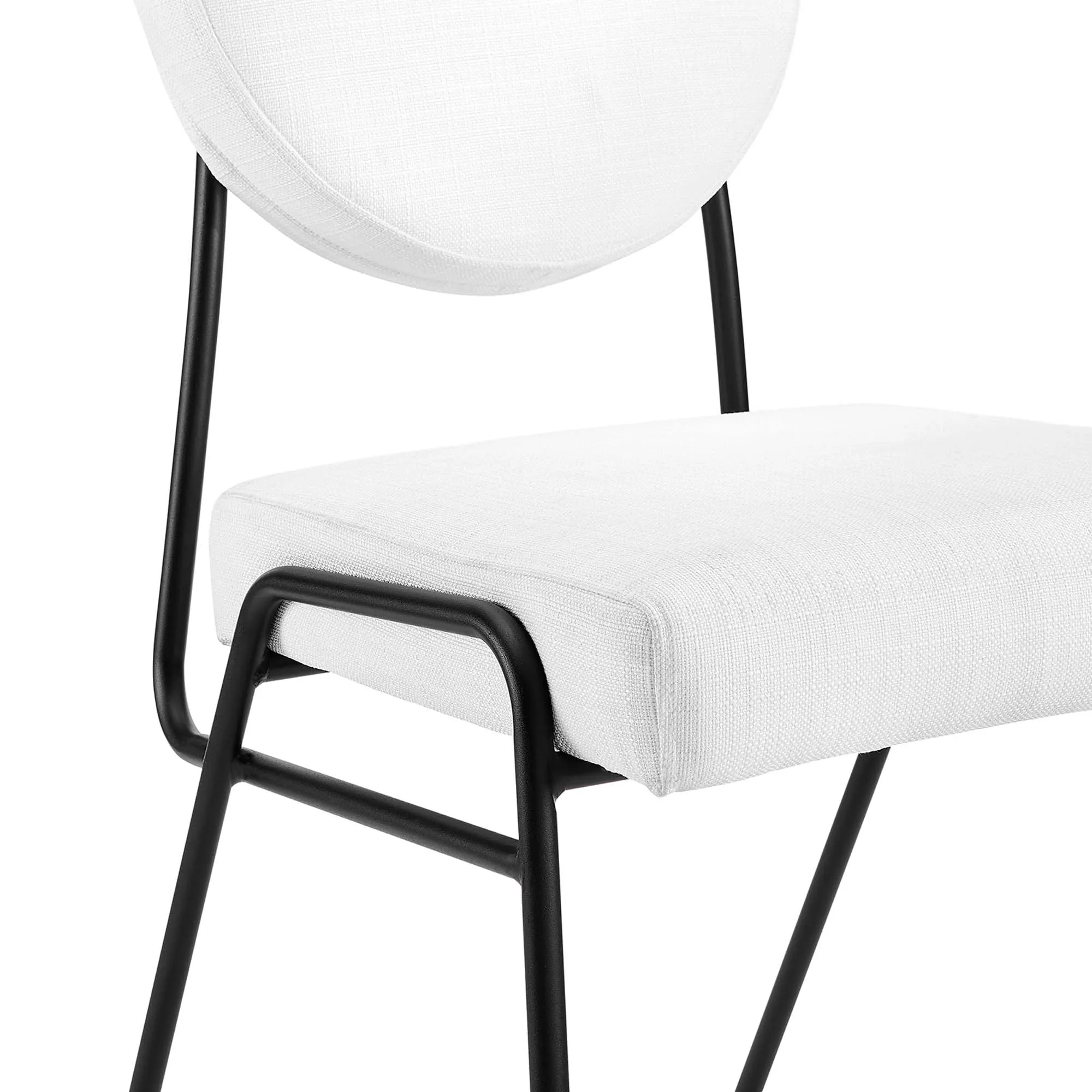 Craft Upholstered Fabric Dining Side Chairs by Modway