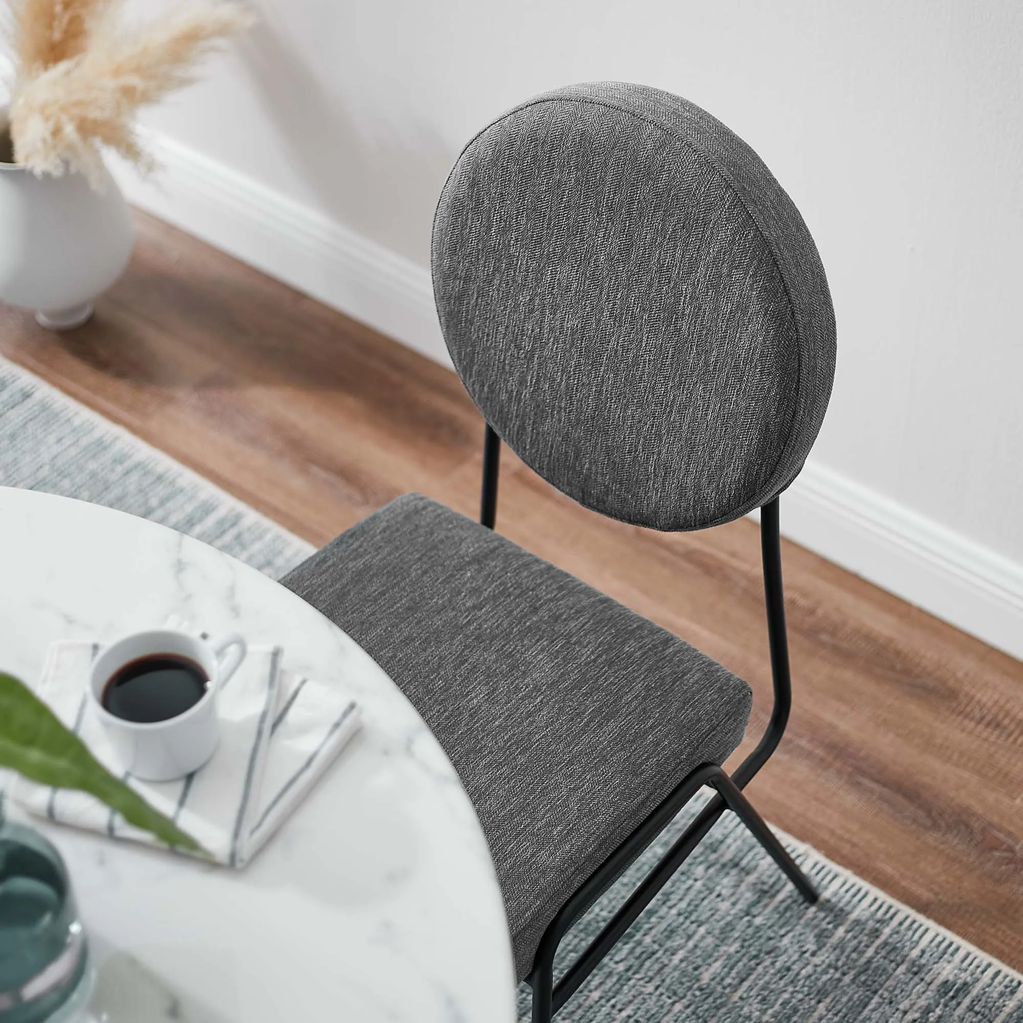 Craft Upholstered Fabric Dining Side Chairs by Modway