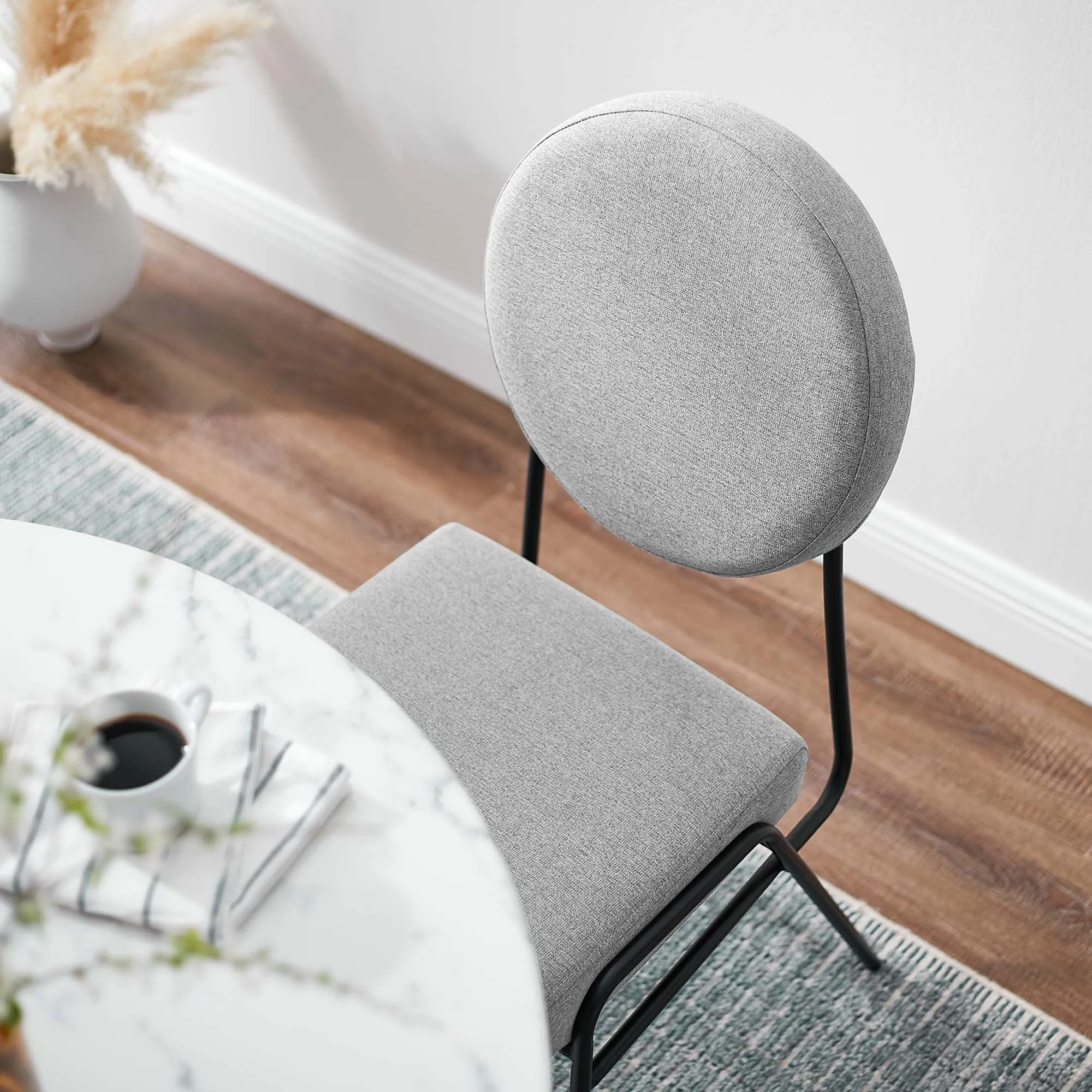 Craft Upholstered Fabric Dining Side Chairs by Modway