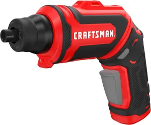 CRAFTSMAN 4V Cordless Screwdriver with USB Charger and Picture Hanging Kit Included (CMHT6640BI)