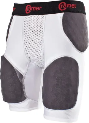 Cramer Lightning 5 Pad Football Girdle with Integrated Hip