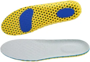 CSCDD Version Orthopedic Memory Foam Sport Insoles Woman Men Shoes Feet Soles Pad Mesh Deodorant Breathable Cushion(40-44)