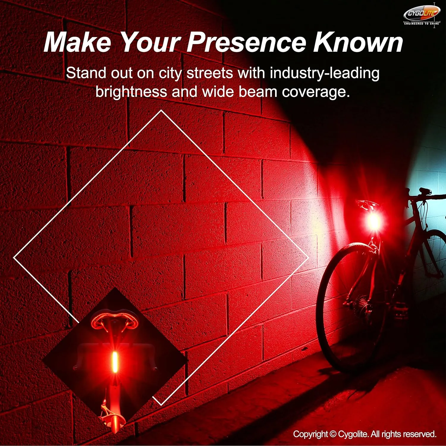 Cygolite Hotrod 120, 90, 50 Lumen Bicycle Tail Light Models- Night & Daytime Modes– Wide Glowing LEDs- Compact Sleek– IP64 Water Resistant– Sturdy Flexible Mount- USB Recharging–Great for Busy Roads
