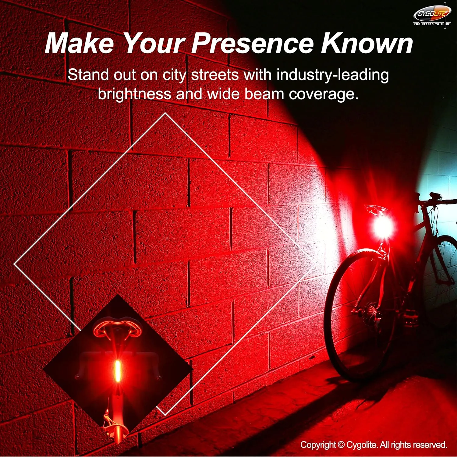 Cygolite Hotrod 120, 90, 50 Lumen Bicycle Tail Light Models- Night & Daytime Modes– Wide Glowing LEDs- Compact Sleek– IP64 Water Resistant– Sturdy Flexible Mount- USB Recharging–Great for Busy Roads