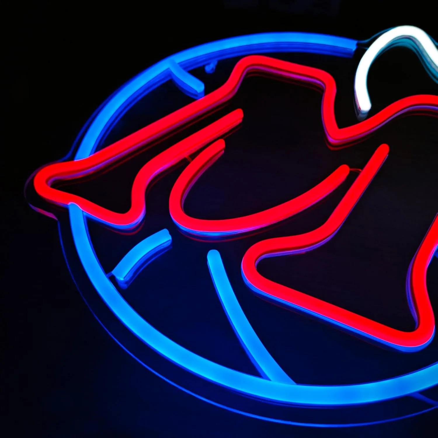 Dallas Basketball Maverick Neon Signs LED Lights USB Powered Dimmable Basketball Neon Sign Light Bedroom Wall Man Cave Club Decor Boys Birthday Gift