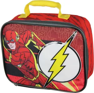 DC Comics The Flash Character Lightning Bolt Logo Insulated Lunch Box Tote