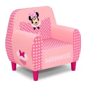 Delta Children - Disney Minnie Mouse Foam Chair for Kids, Pink