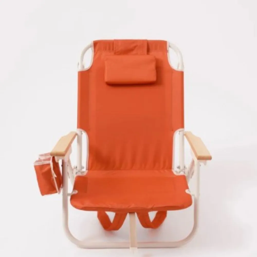 Deluxe Beach Chair Terracotta