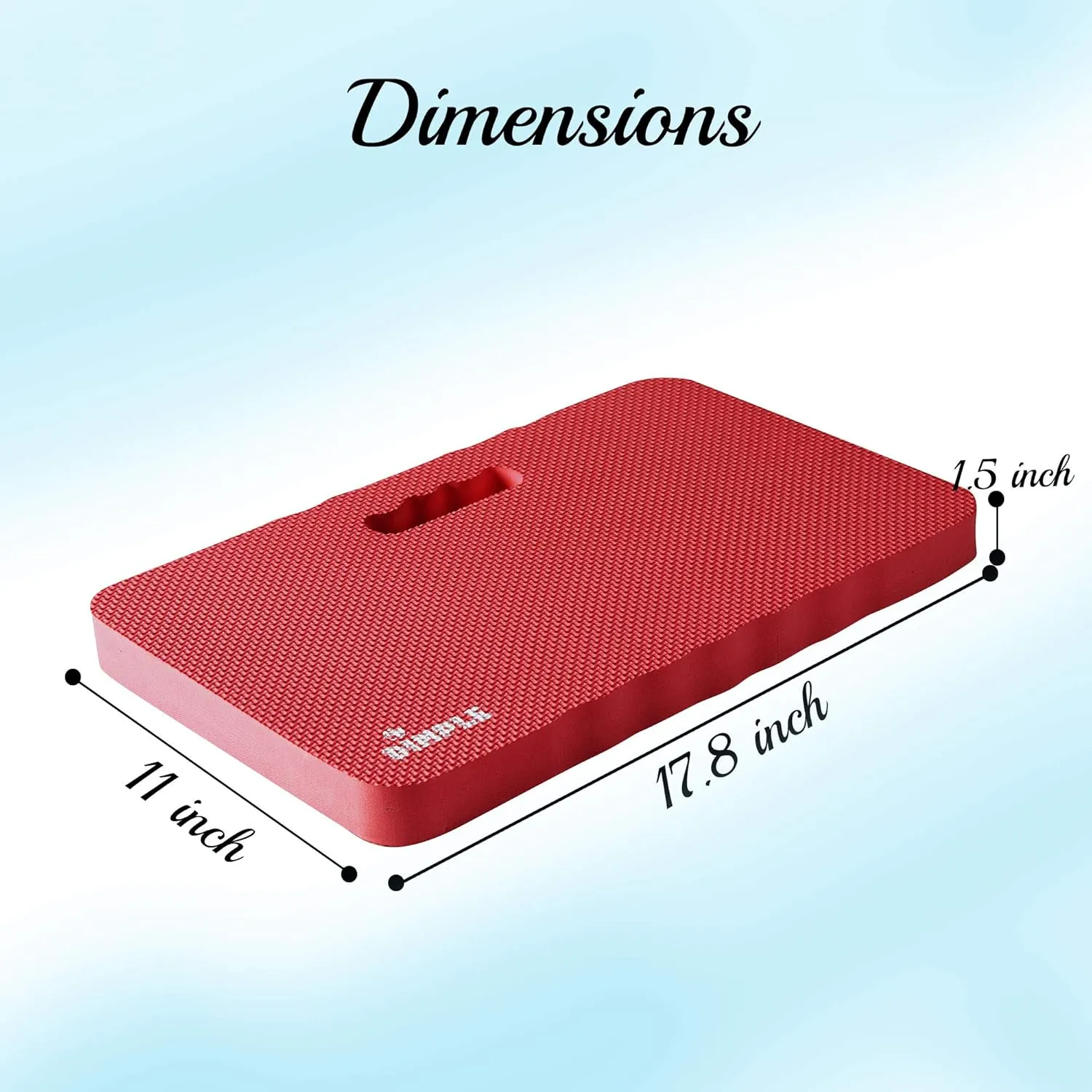 Dimple Kneeling Pad, High Density Thick Foam Comfort Kneeling Mats for Gardening, Yoga Exercise, Garden Cushions, Knee Pads