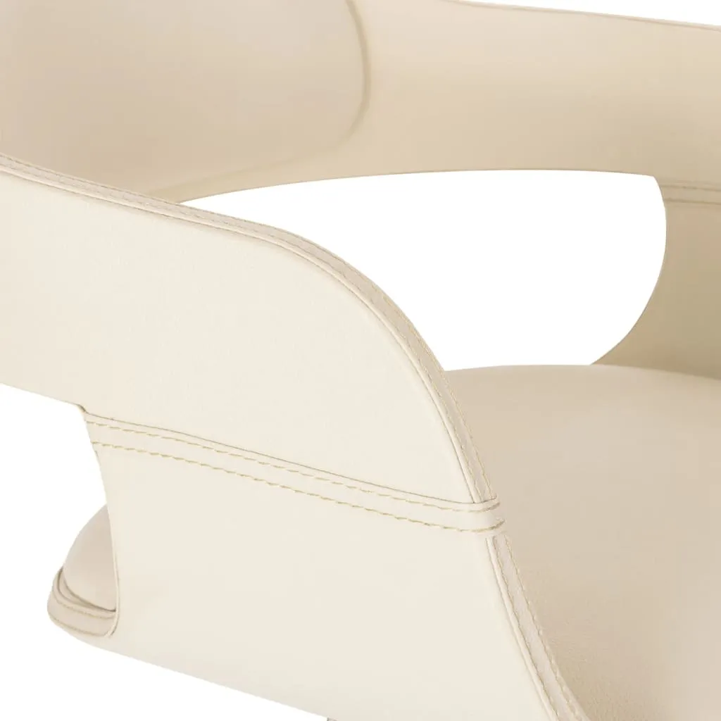 Dining Chair with Bentwood and Faux Leather Side Chair for Kitchen