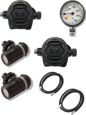 Dive Rite - XT1/XT4 Doubles Regulator Package PSI