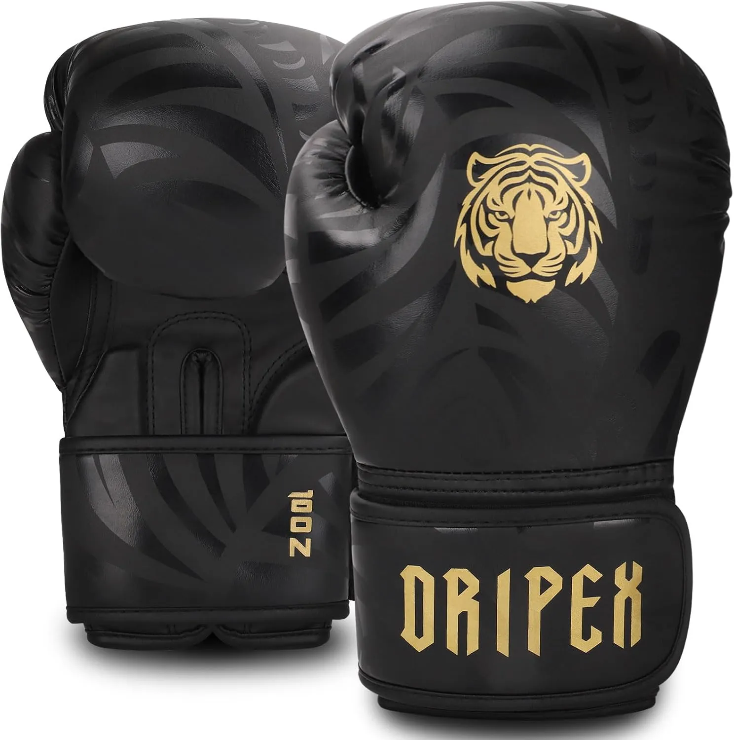 Dripex Boxing Gloves for Men Women Youth, Boxing Training Gloves | for Heavy Bag Workout, Muay Thai, Kickboxing, Sparring Punching（8 10 12 14 16oz）