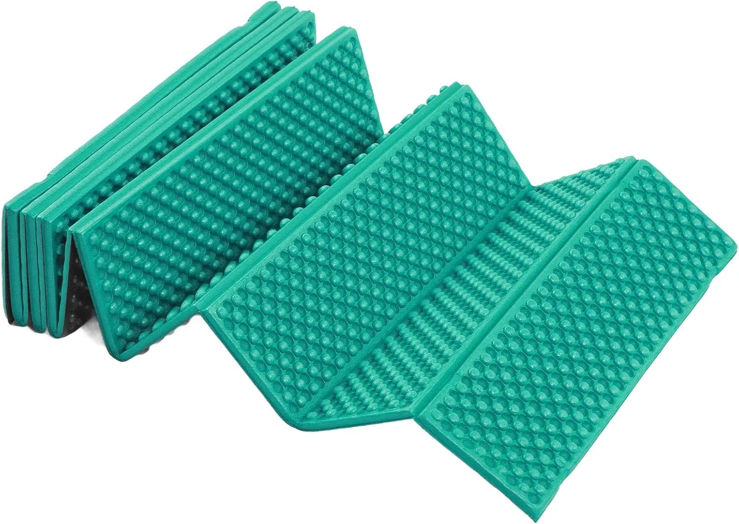 Egg Crate Foam Sleeping Pad Thickened Foldable Sleep Mat for Outdoor Camping 186x57CM