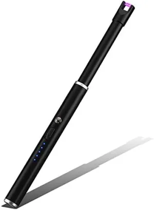 Electric Arc Grill Lighter USB Rechargeable Slim with Long Neck